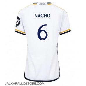 Real Madrid Nacho Fernandez #6 Kotipaita Naisten 2023-24 Lyhythihainen